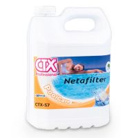 Pack 4x Desincrustante líquido de filtros de arena Netafilter CTX-57 5L - Cod: 08971