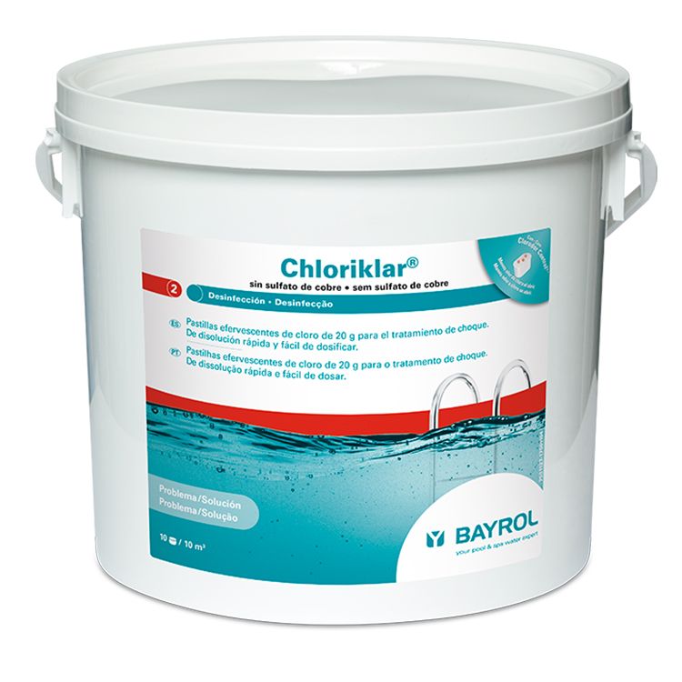 Pack 2x Chloriklar ® 5 kg de Bayrol - Cod: 7537191
