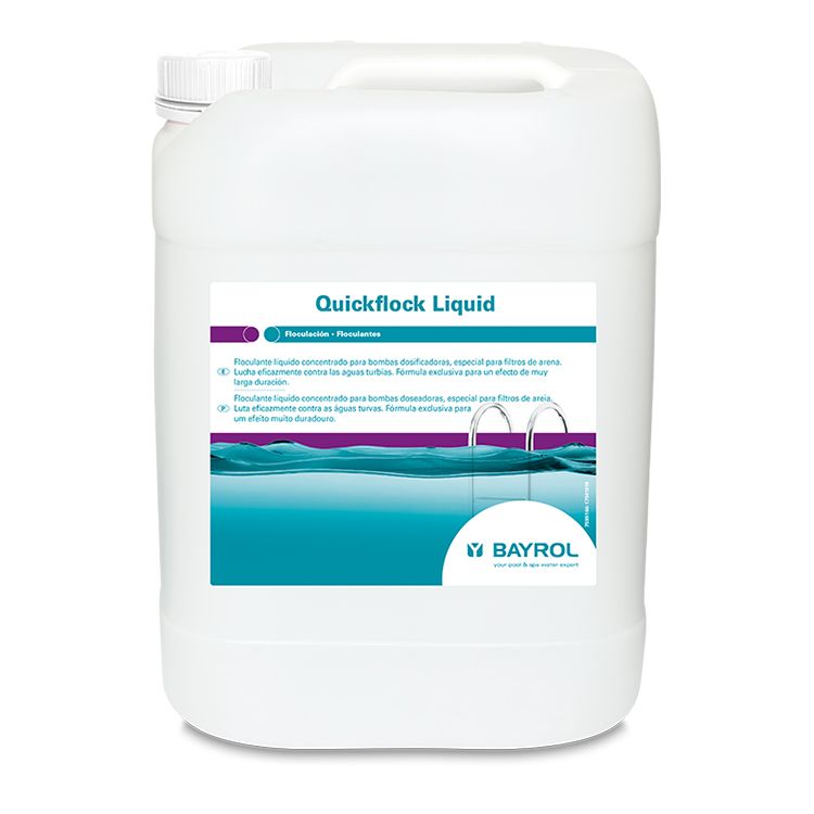 Quickflock liquid - Floculante líquido - 20 kg de Bayrol - Cod: 7595166