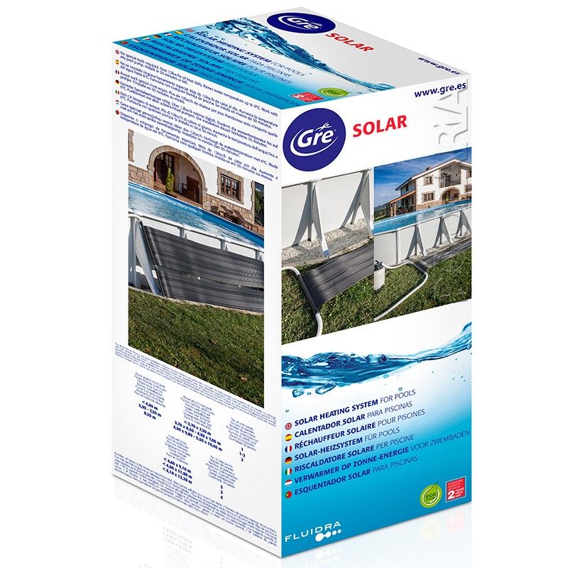 Calefactor Solar para piscinas desmontables GRE - Cod: AR2069