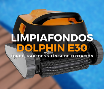 Robot limpiafondos E30 de Dolphin